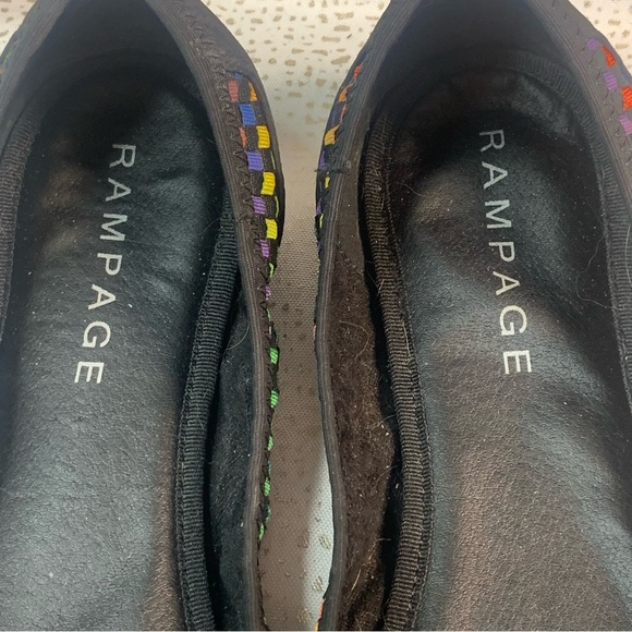 RAMPAGE Woven Style Slip-on Ballet Flats Size 9.5 Mayken - Picture 8 of 12